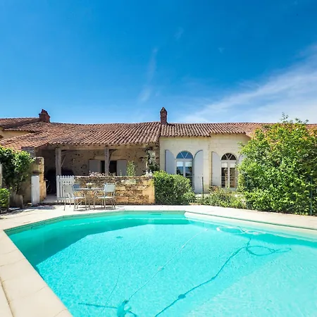 度假居 Saint-laurent Pool Retreat La Chapelle-Themer