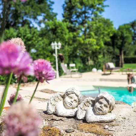 度假居 Saint-laurent Pool Retreat La Chapelle-Themer