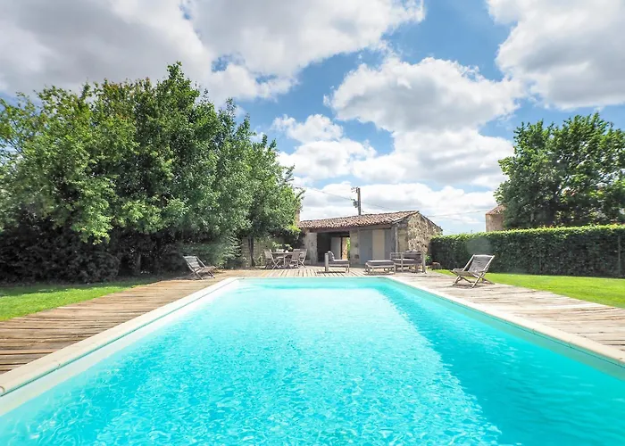 펜션 Saint-laurent Pool Retreat La Chapelle-Themer